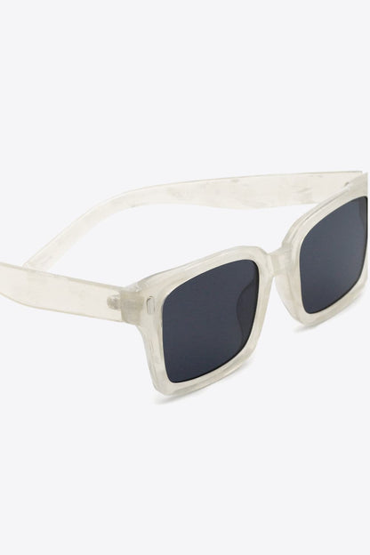 UV400 Polycarbonate Square Sunglasses.