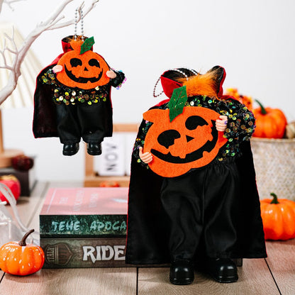 Sparkling Halloween Hanging Decorations - Two-Piece Sequin Set