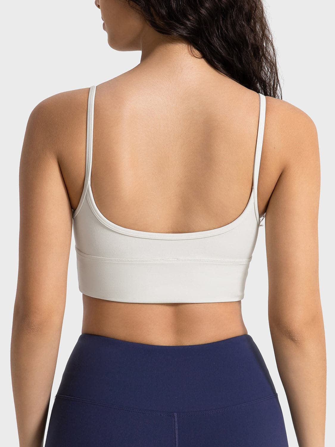 Spaghetti Strap Sport Bra.