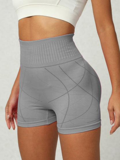 High Waist Active Shorts.