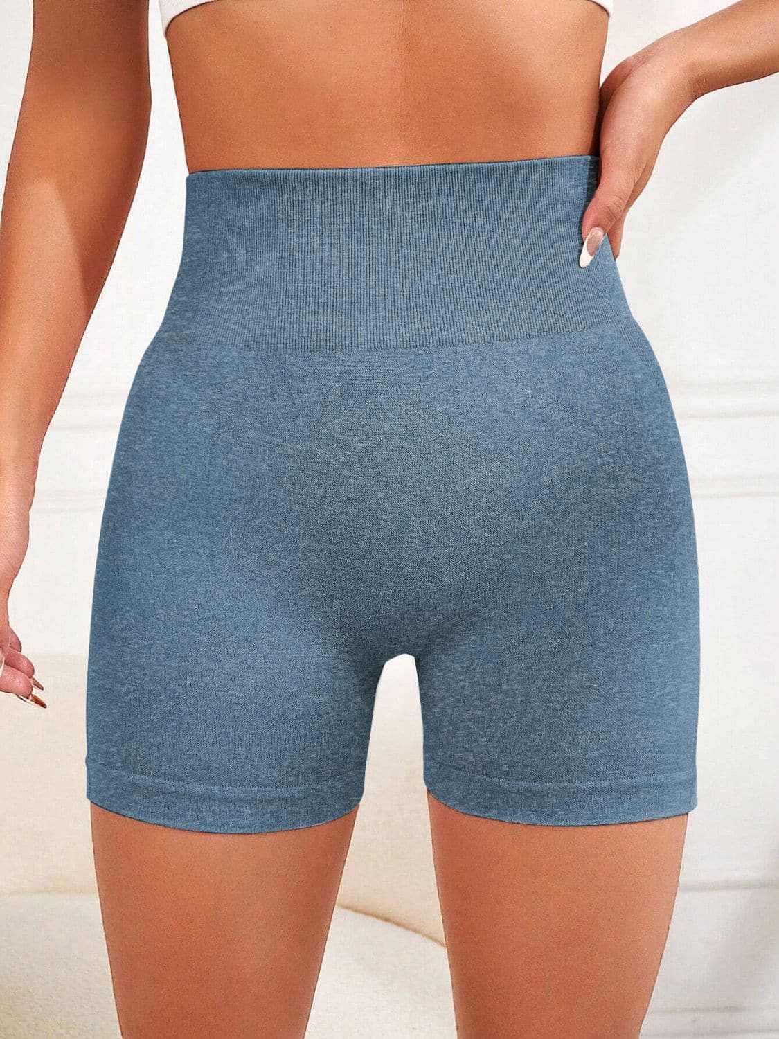 High Waist Active Shorts.