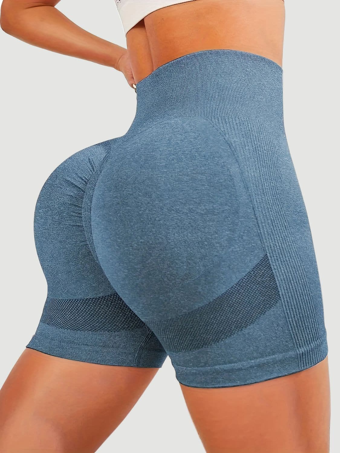 High Waist Active Shorts.