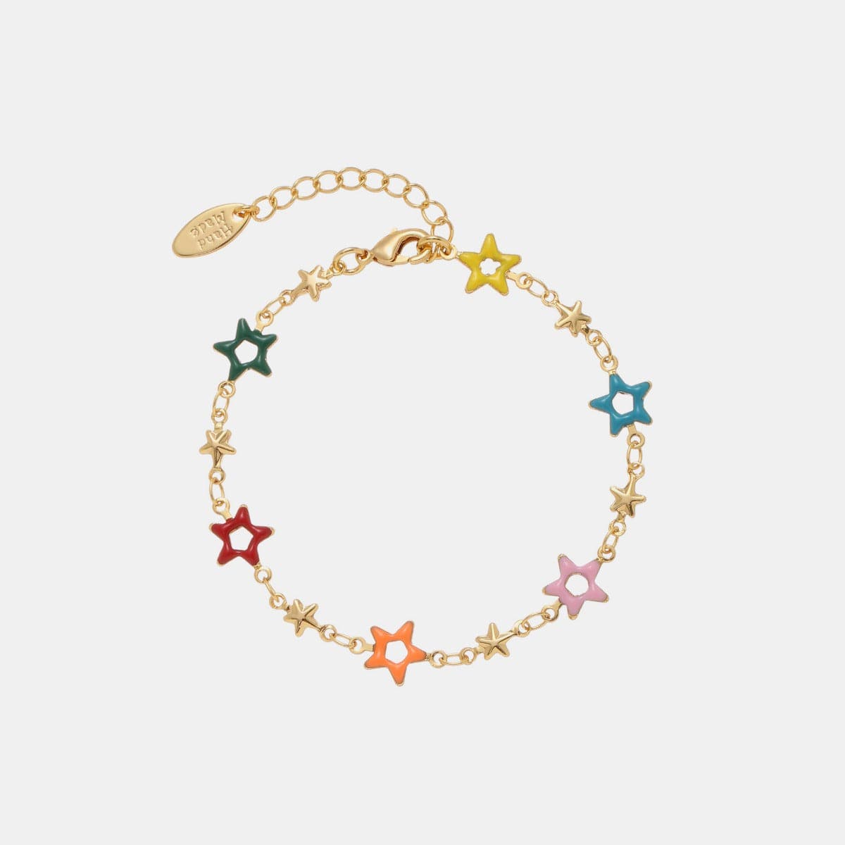 Copper Drip Oil Star Bracelet.