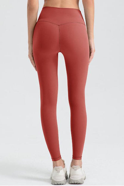 Wide Waistband Sport Leggings.