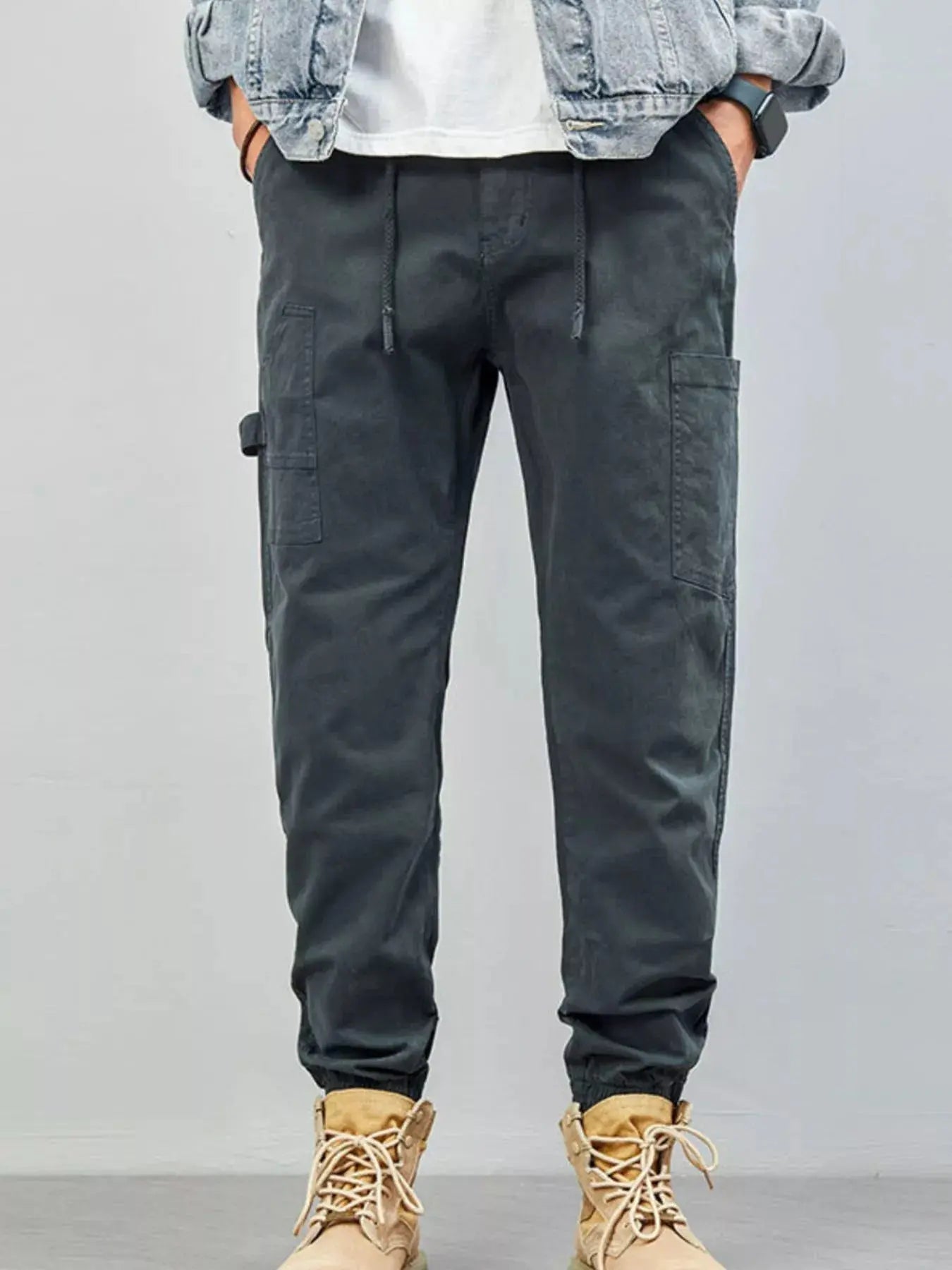 Men's Casual Slim Fit Pants Simply Love