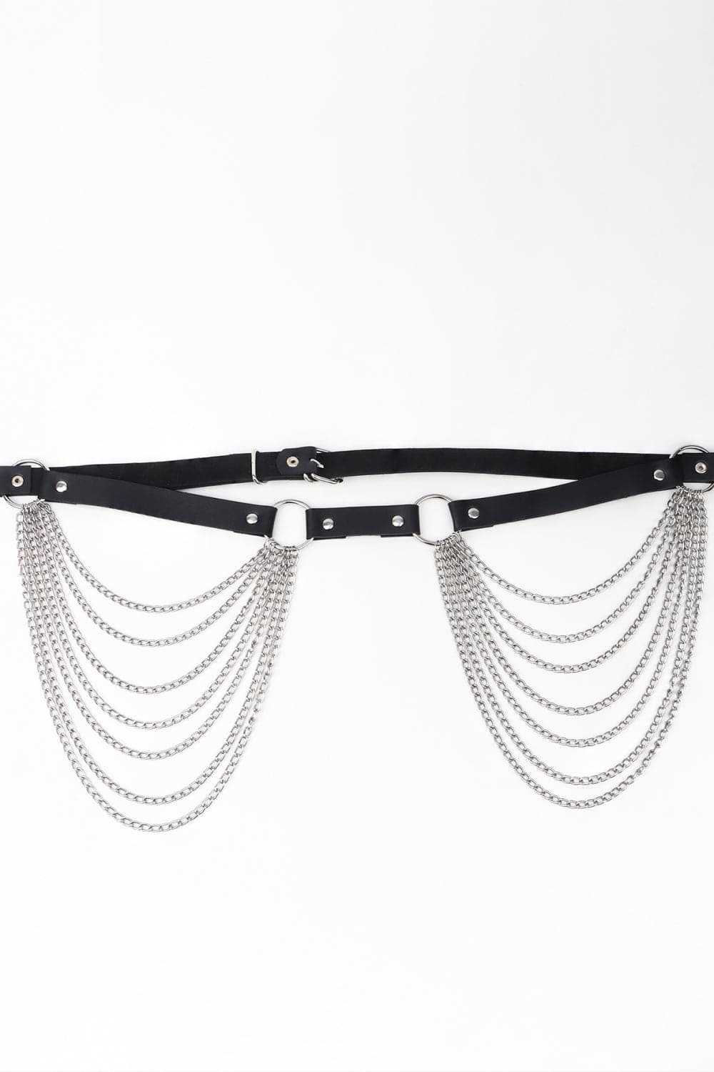 PU Belt with Chain.