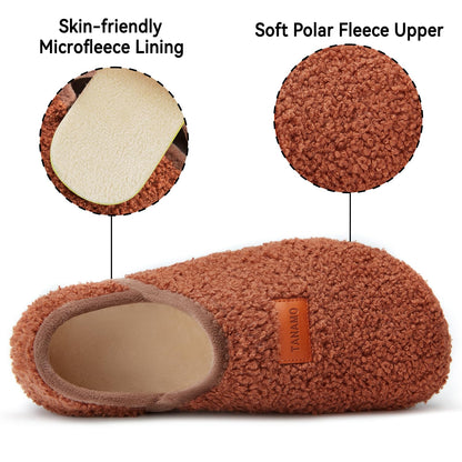 Tanamo House Slippers for Women Men Indoor Barefoot Slippers Socks Furry Slip on House Shoes Cozy Comfy Slippers for Home Bedroom Travel Yoga