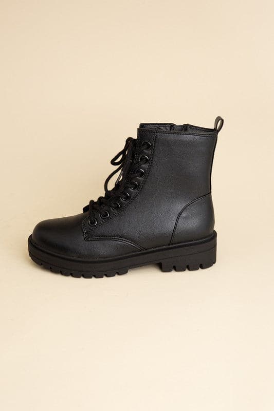 Epsom Lace-Up Boots.