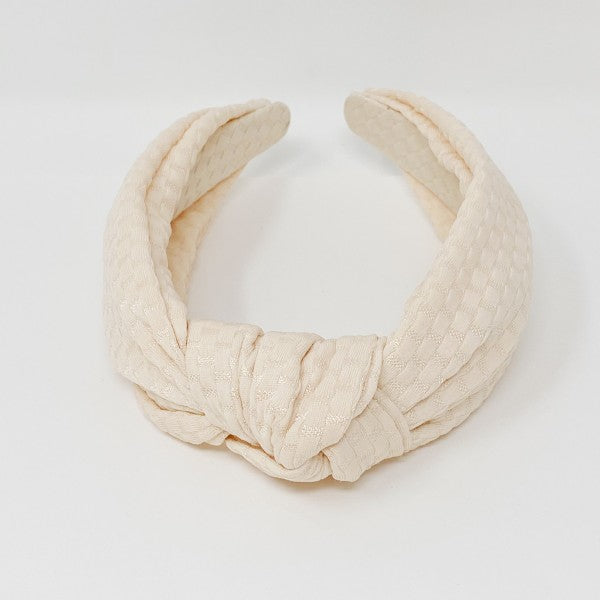Embossed Charm Headband Coco’s Tee Boutique