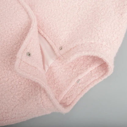 Double Take: Plush Mock Neck Jacket
