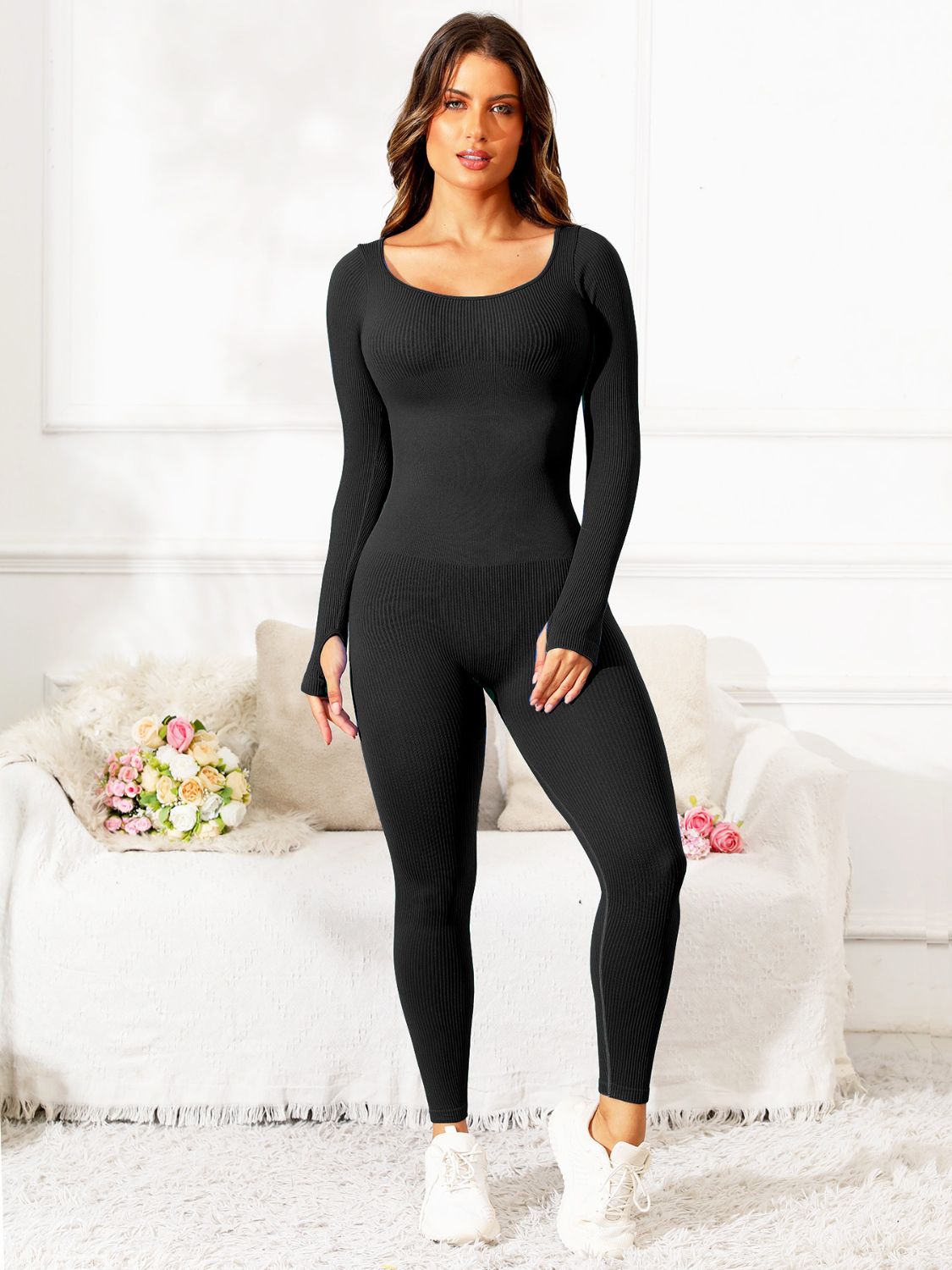 Sculpt & Slay Seamless Active Jumpsuit Coco’s Tee Boutique