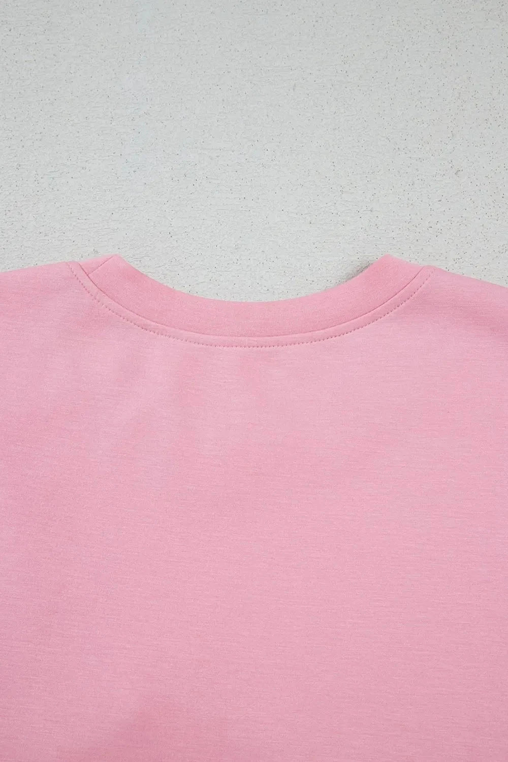 Bow Round Neck Short Sleeve T-Shirt Simply Love