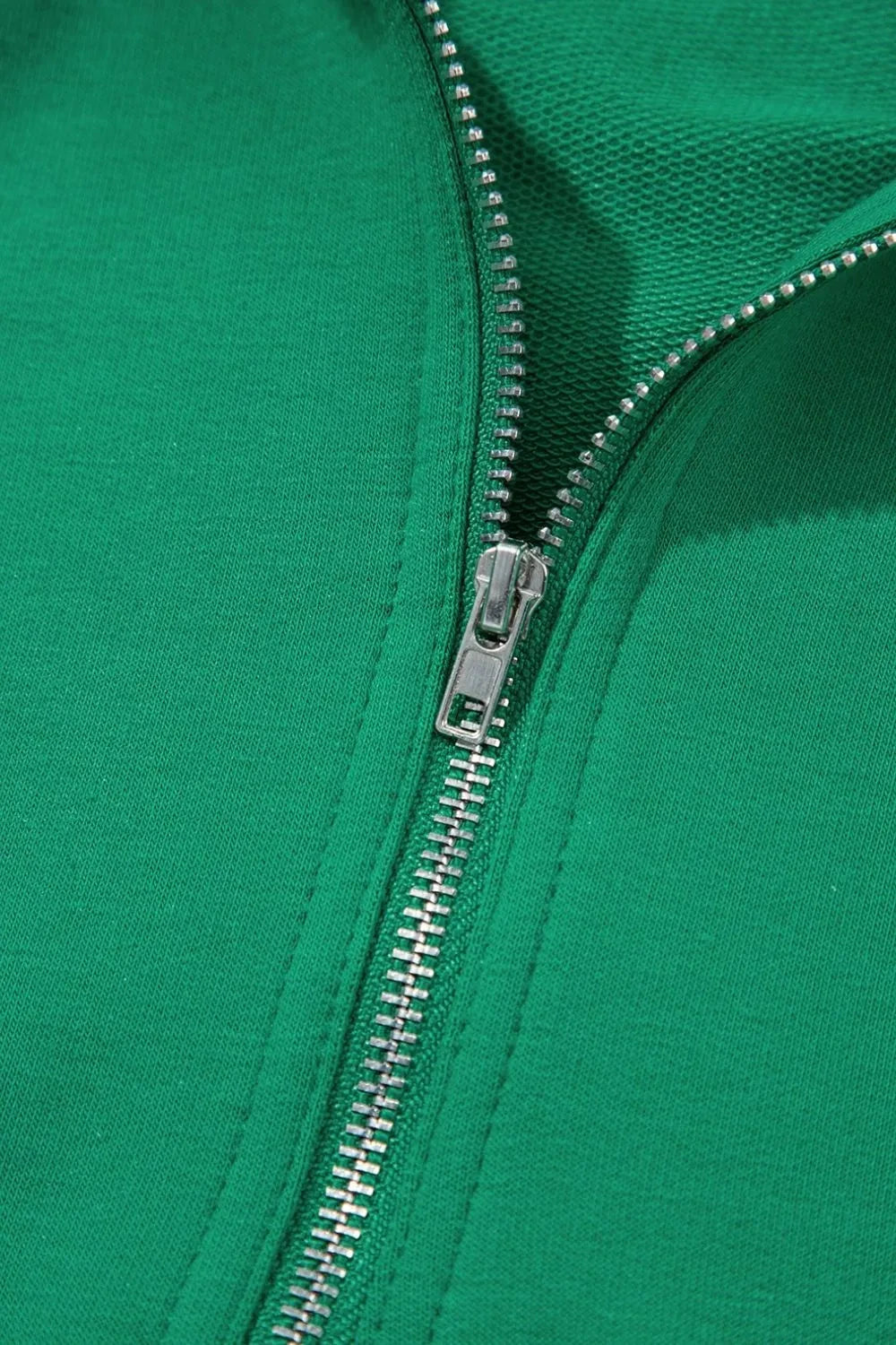 Frill Zip Front Puff Sleeve Top and Skort Set Simply Love