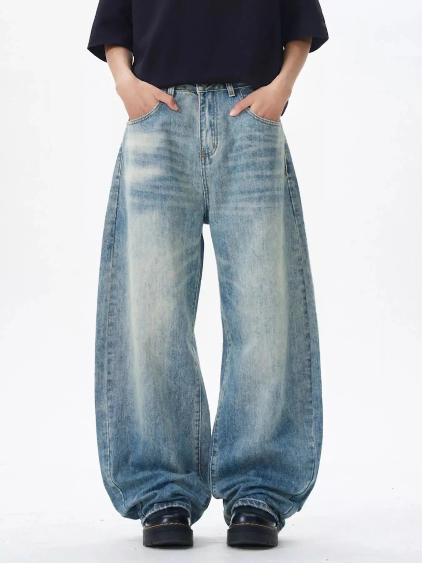 Men's Wide Leg Jeans Simply Love