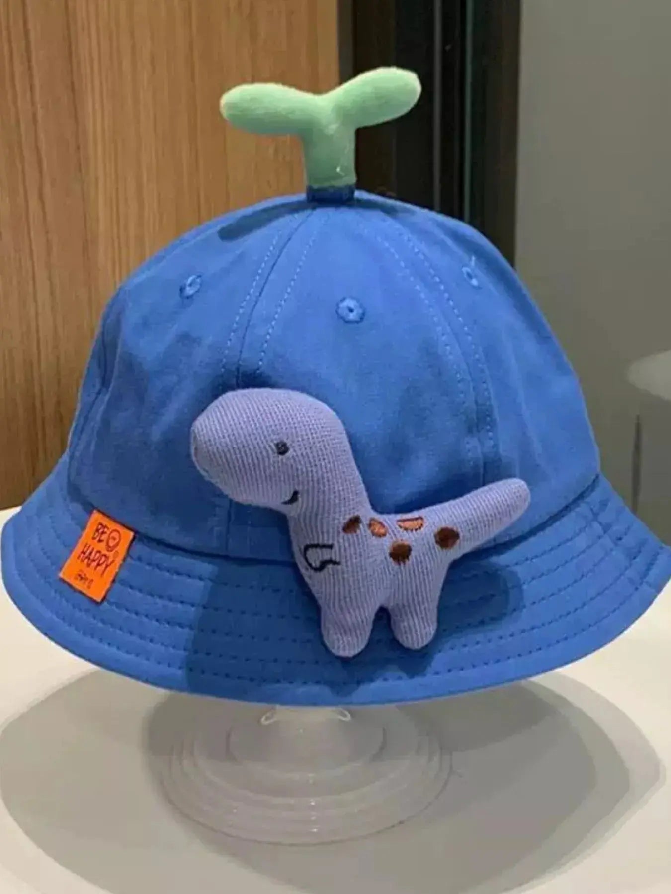 Children's Dinosaur & Sprout Decor Bucket Hat Simply Love