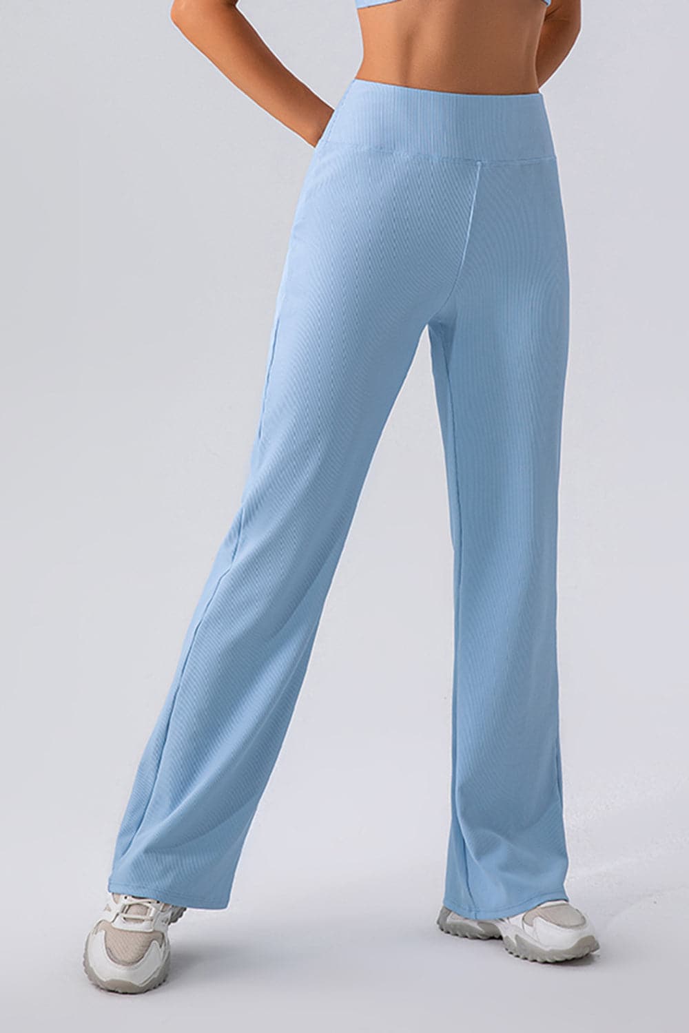 High Waist Straight Active Pants.