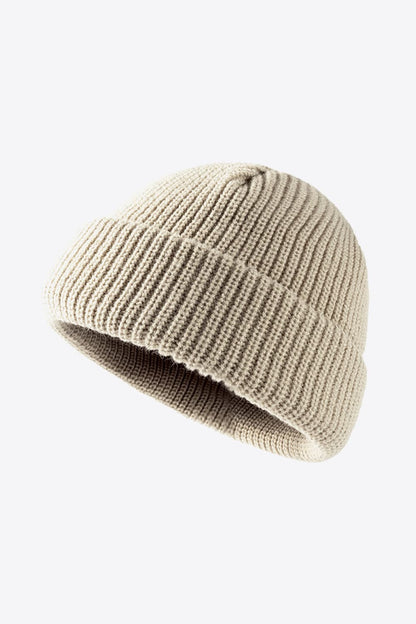 Calling For Winter Rib-Knit Beanie.