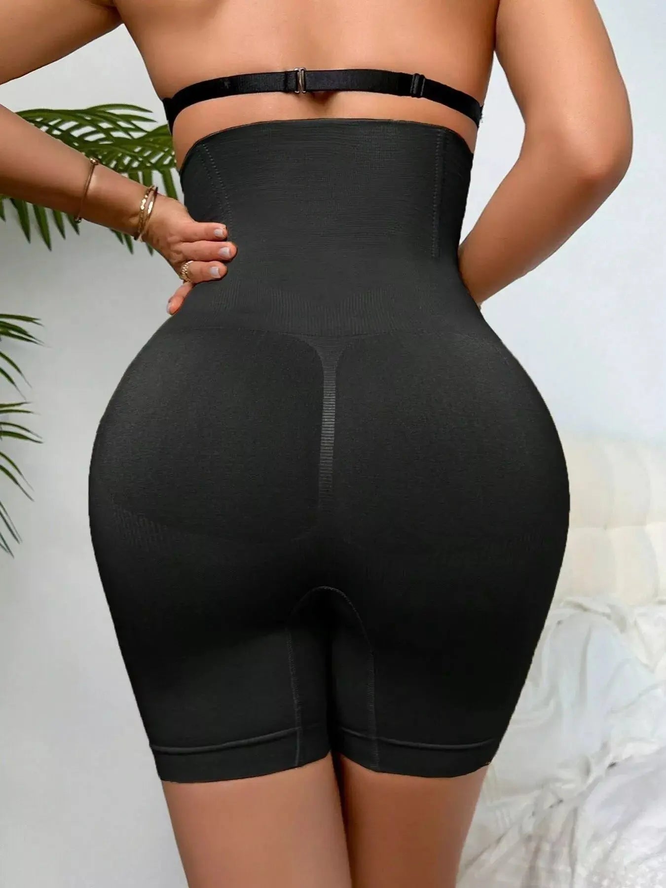 Full Size High Waist Compression Slimming Leggings Plus Size Simply Love