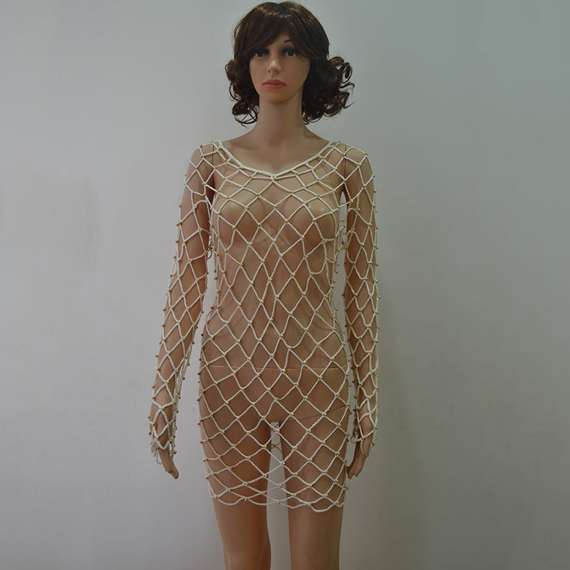 Summer Beach Cover up Bikini Strap Vest Dress Hand Crocheting Sun Protection Clothing for Women Bella Mia