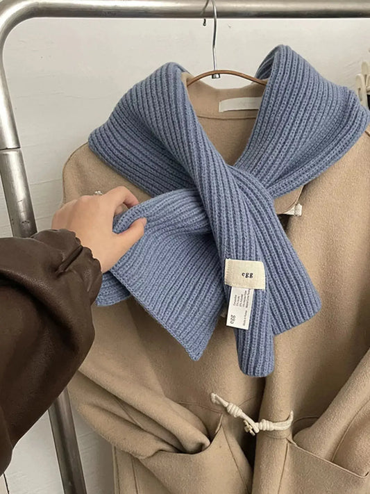 Knitted Ribbed Scarf Simply Love