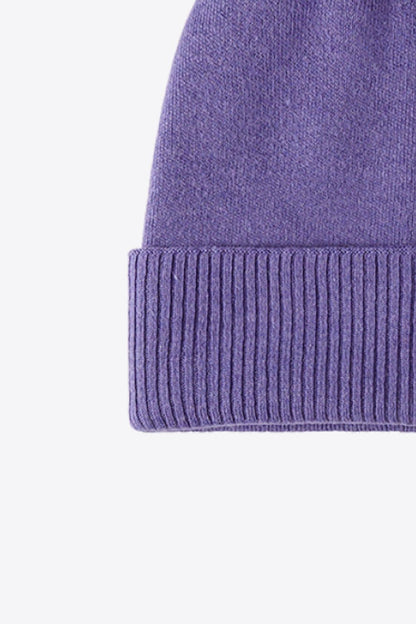 Cuff Knitted Beanie.