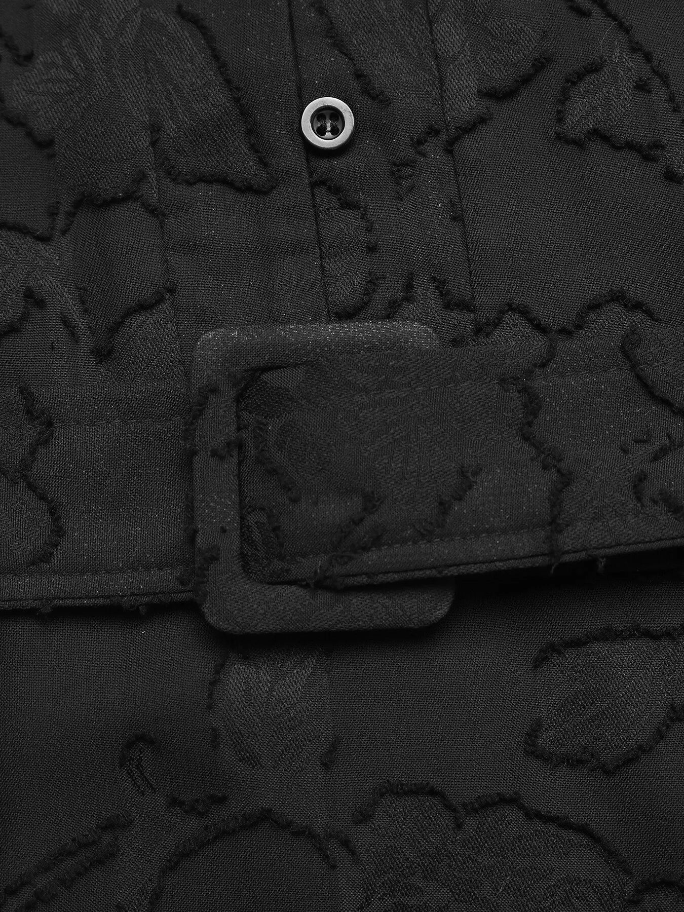 Button-Front Balloon Sleeve Mini Dress Coco’s Tee Boutique