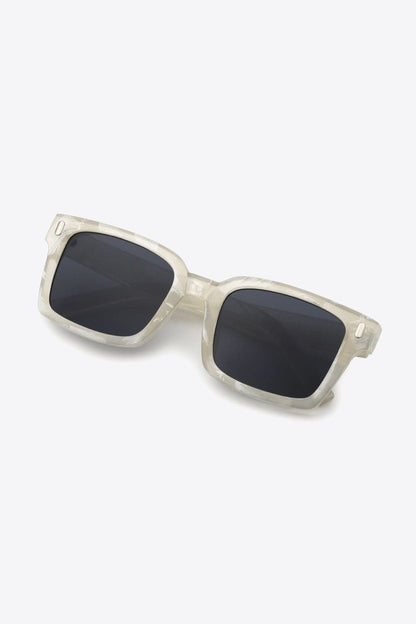 UV400 Polycarbonate Square Sunglasses.