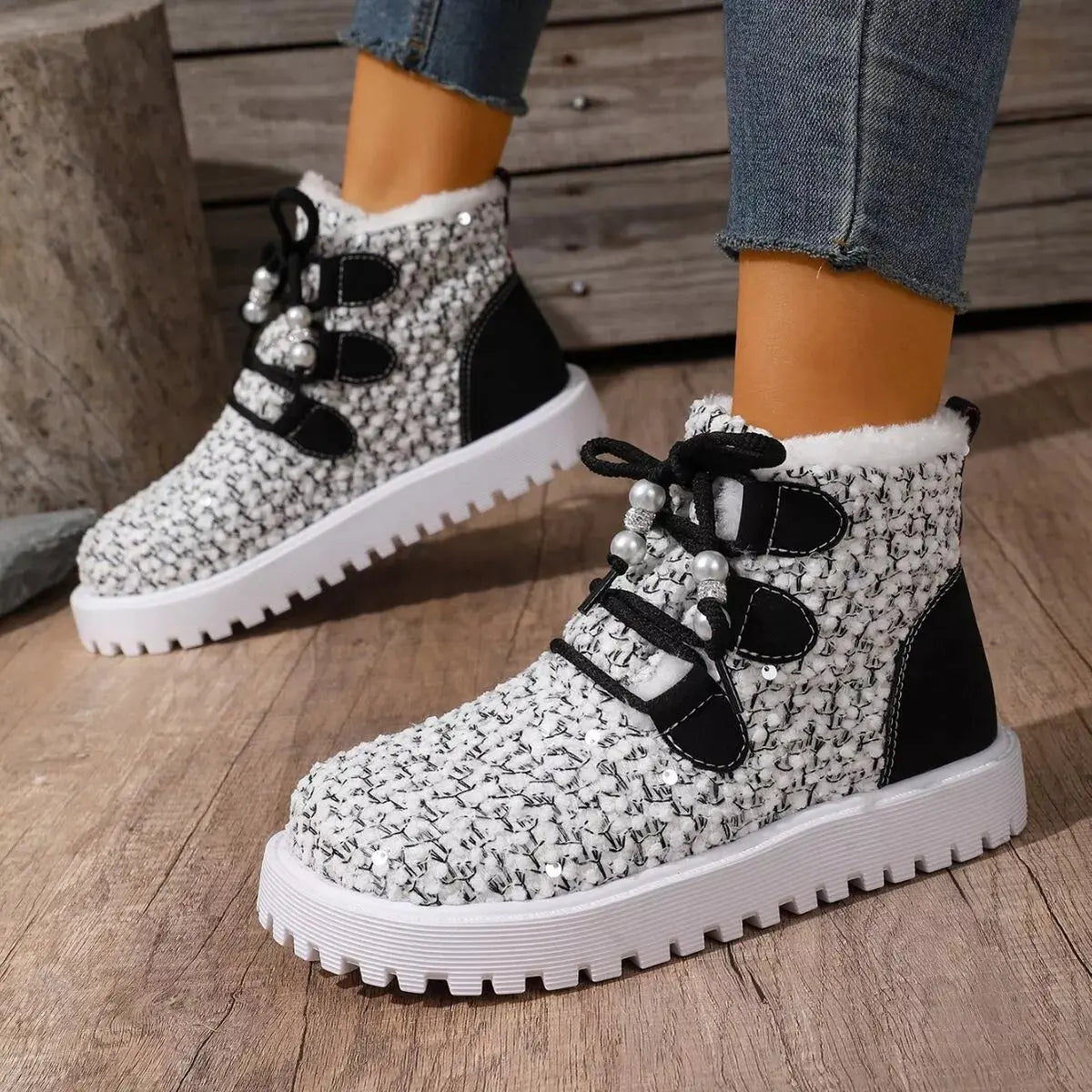Lace Up Ankle Boots Simply Love