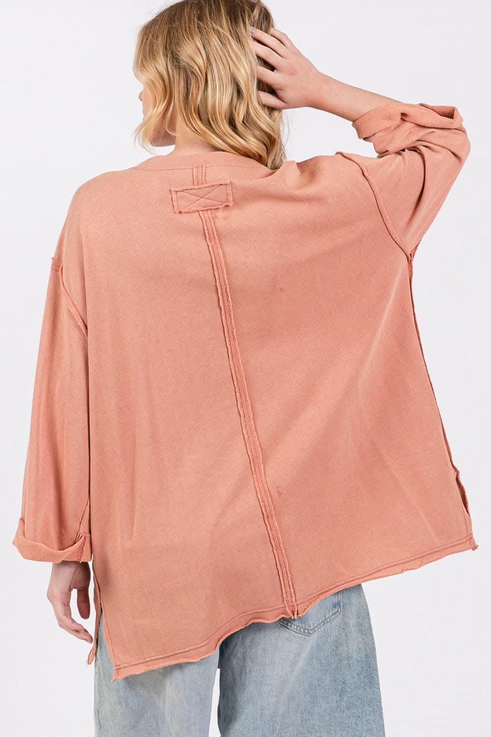 Sage + Fig patriotic drop shoulder tee - Love Salve 
