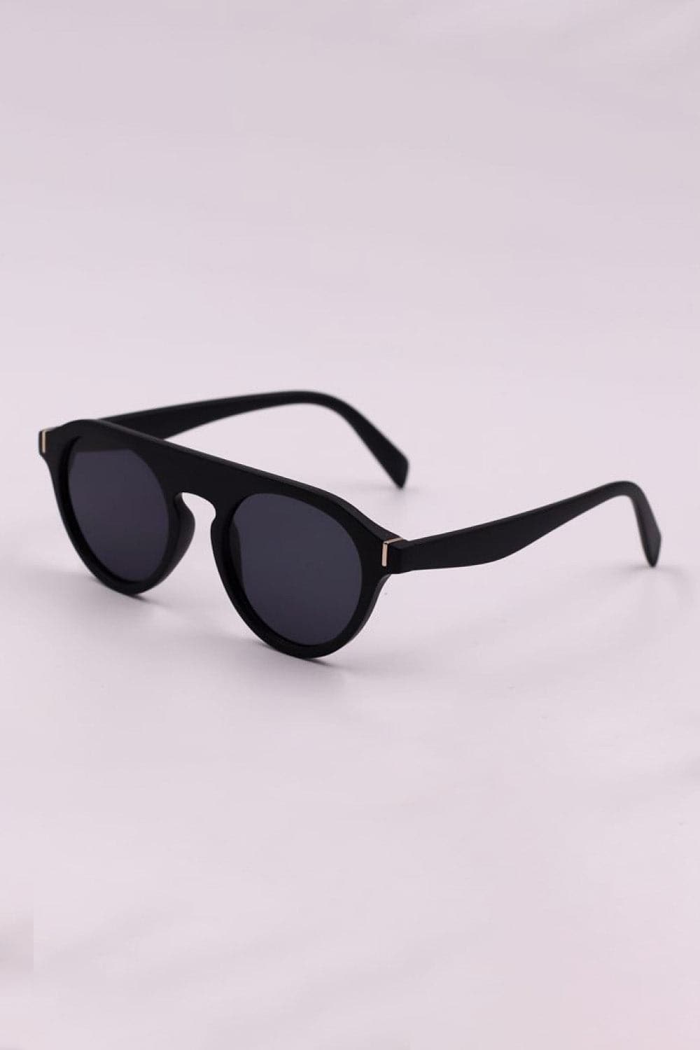 3-Piece Round Polycarbonate Full Rim Sunglasses.