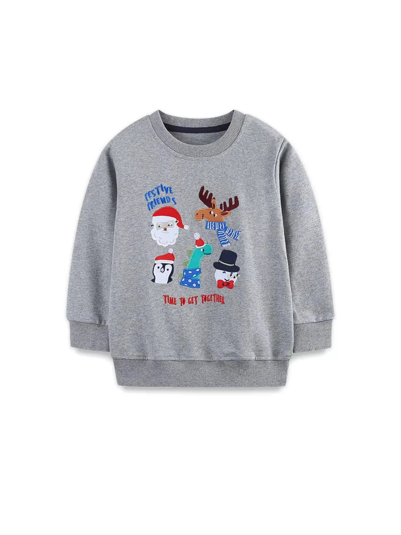 Children's Christmas Crew Neck Sweatshirt Simply Love