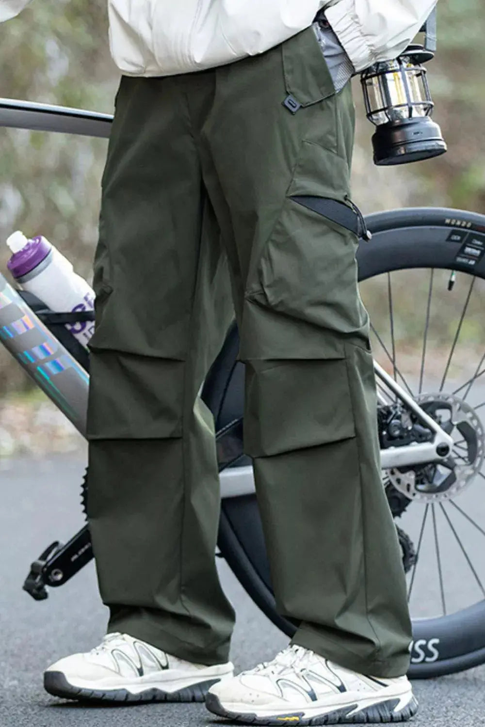 Men's Wide Leg Cargo Pants Simply Love