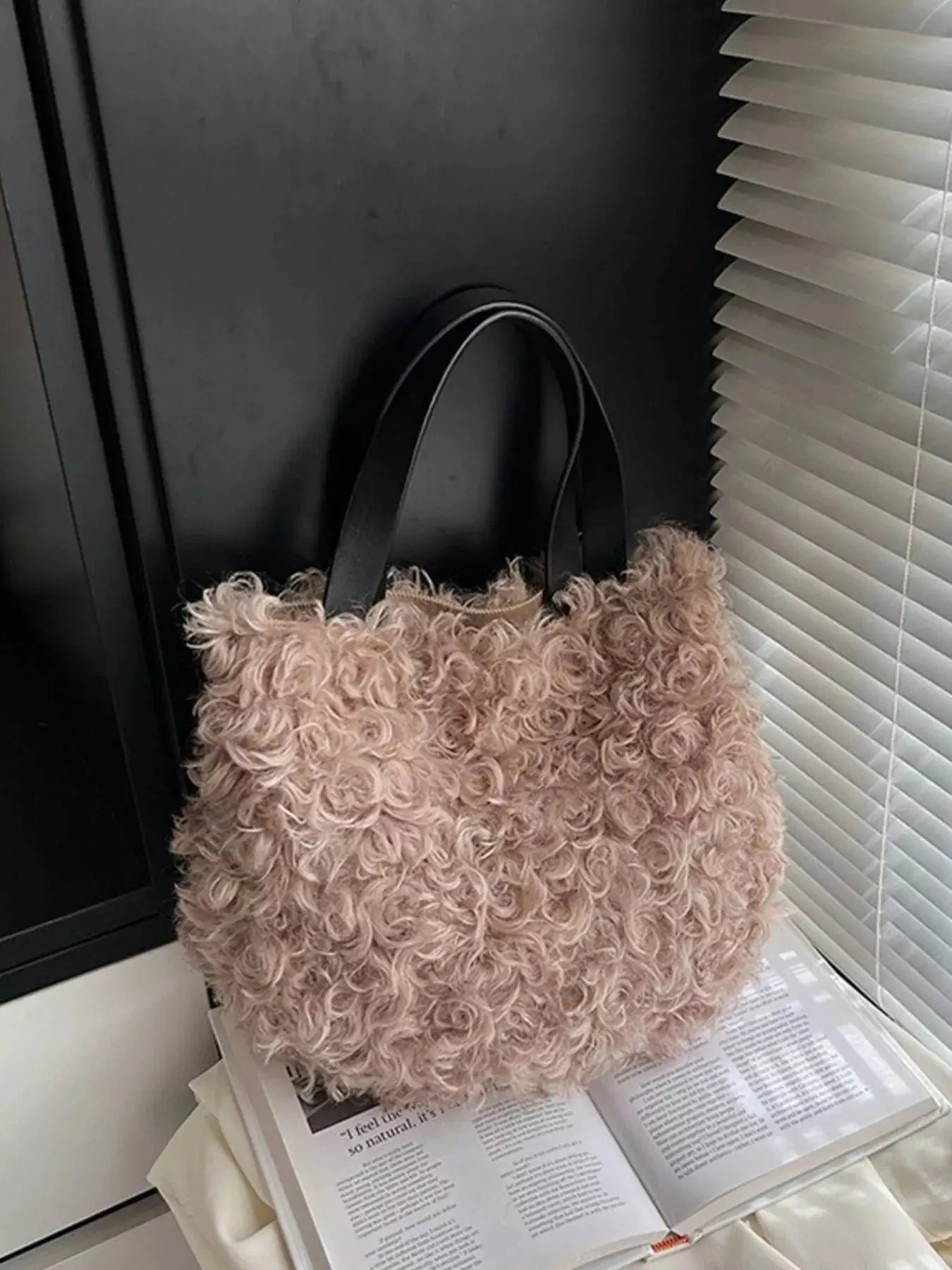 Lightweight Fluffy Handbag Simply Love