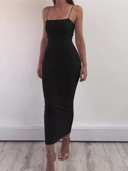 Sleeveless Bodycon Midi Dress Simply Love