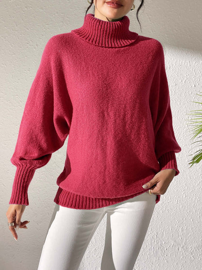 Cozy stretch turtleneck sweater for all occasions