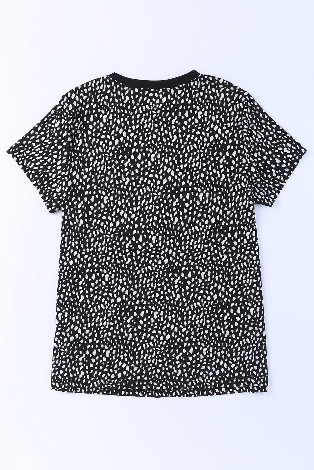 Apricot Cheetah Print Casual Crew Neck T Shirt - Product image 24 T Shirts by Divine Design4U