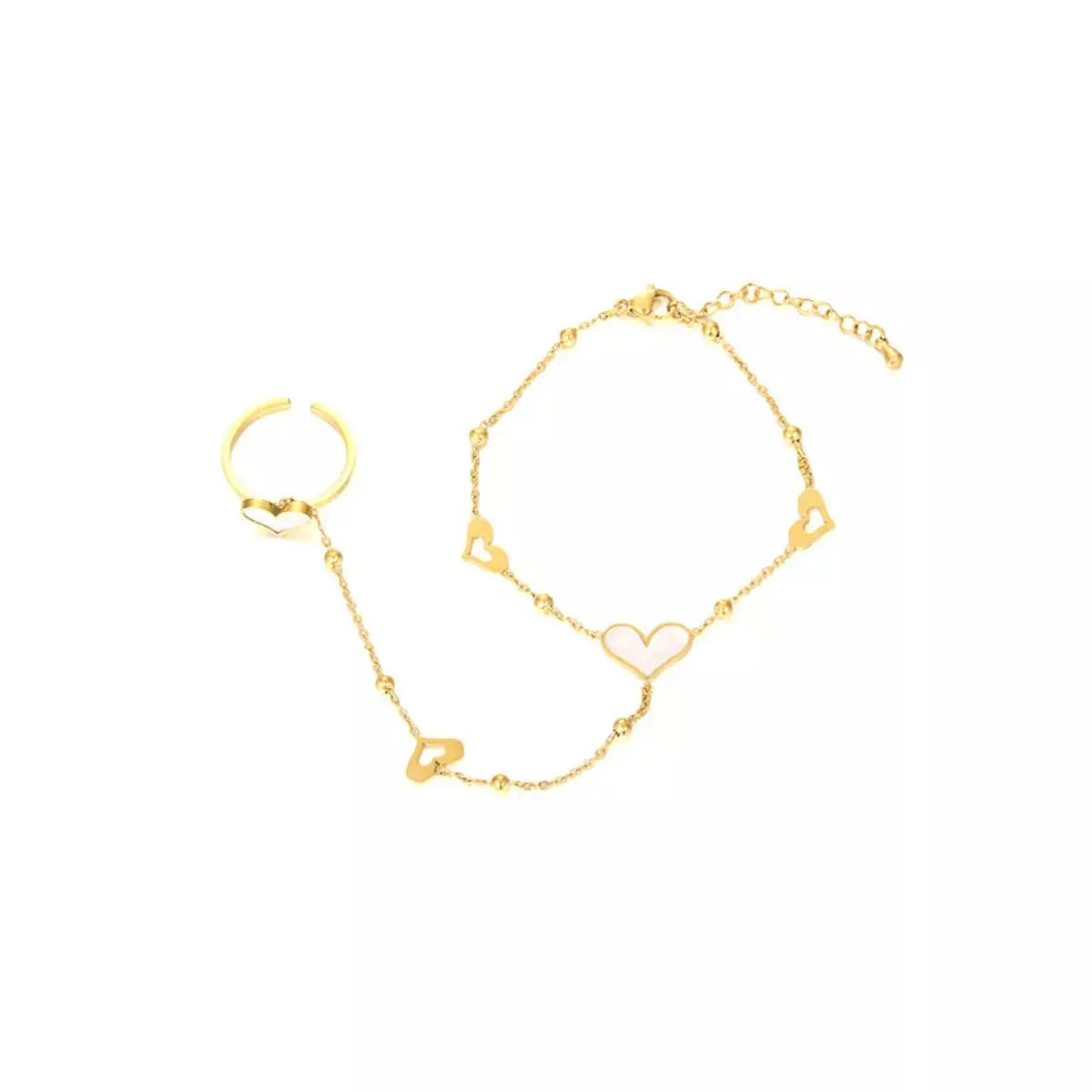 18K Gold-Plated Chain Bracelet Simply Love