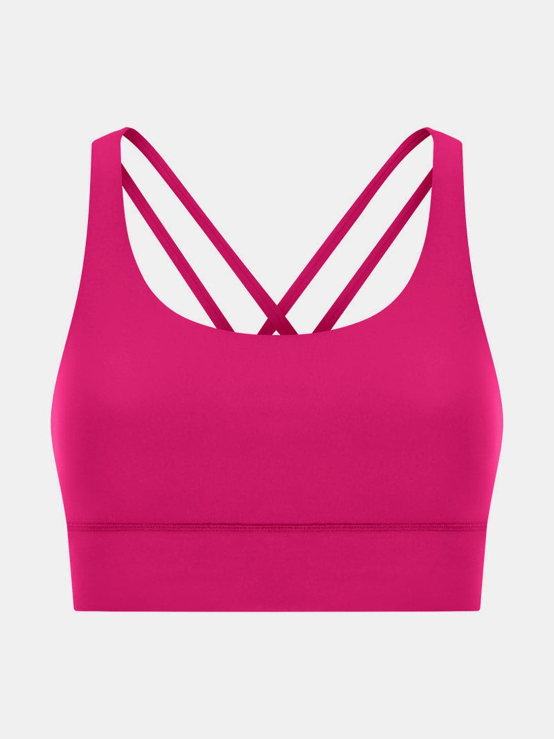 Crisscross Scoop Neck Active Tank.