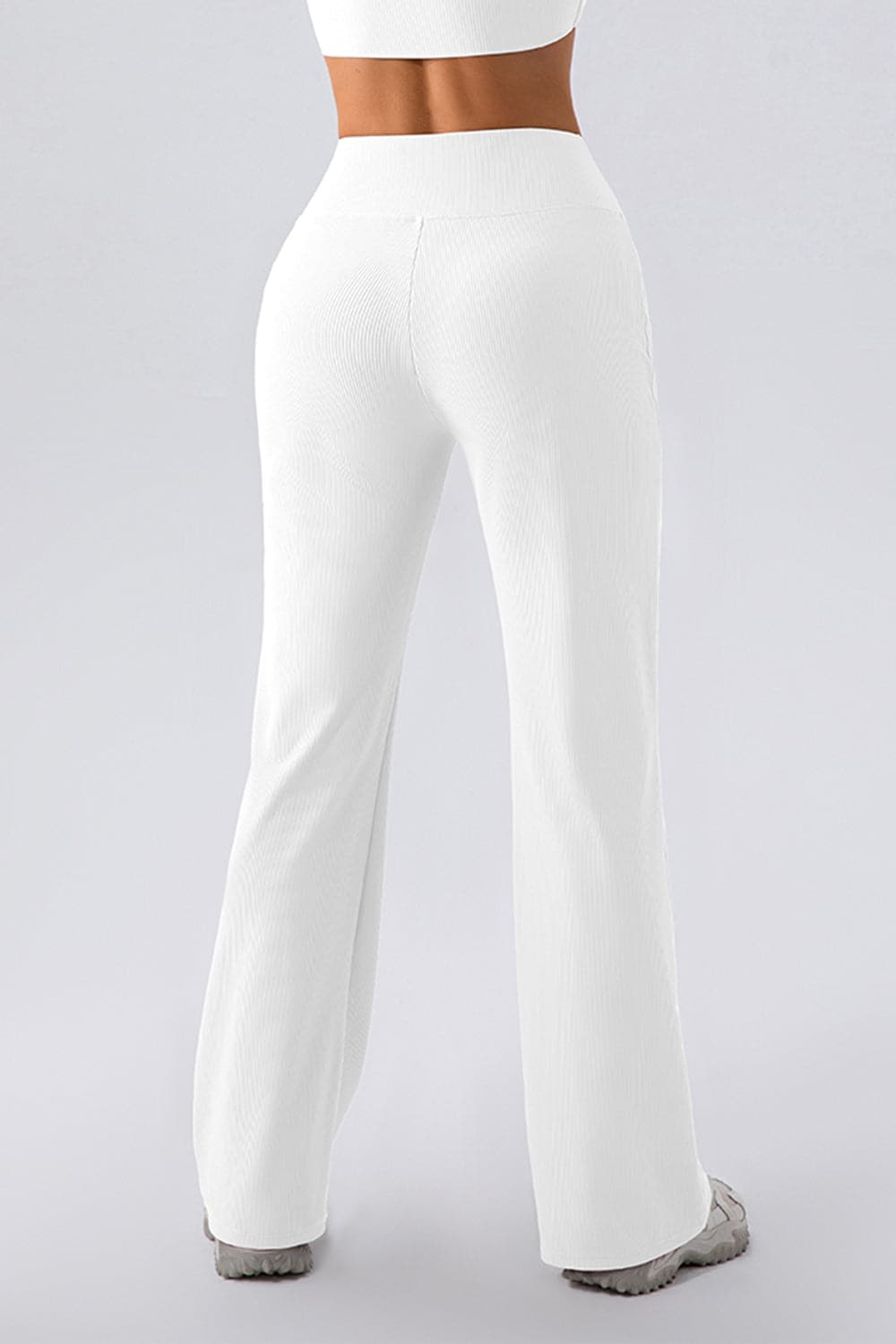 High Waist Straight Active Pants.