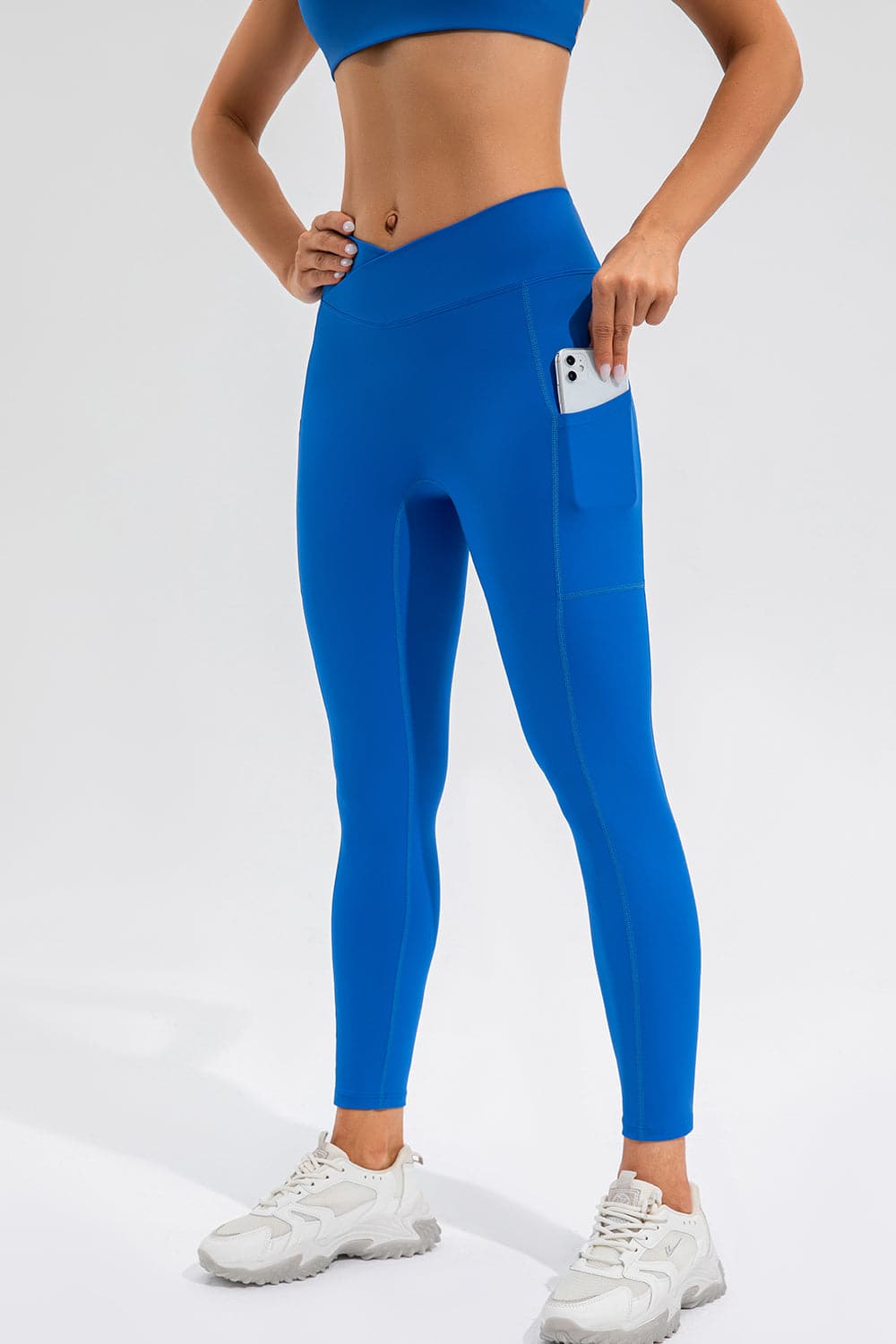 High Waist Active Leggings with Pockets.