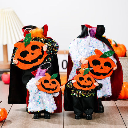 Sparkling Halloween Hanging Decorations - Two-Piece Sequin Set