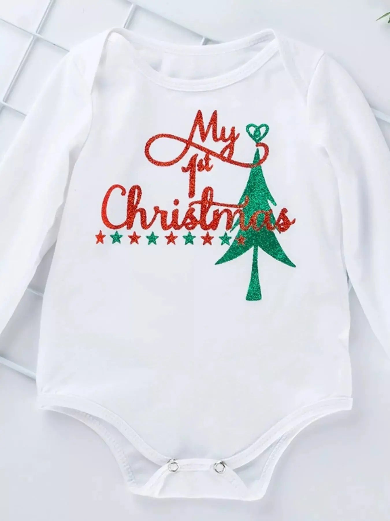 Children's Christmas Santa Baby 4 Piece Outfit Set Simply Love