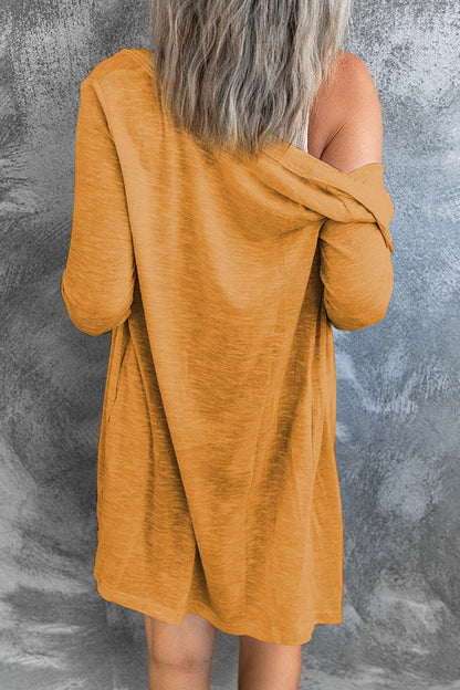 Button Up Long Sleeve Cover Up.