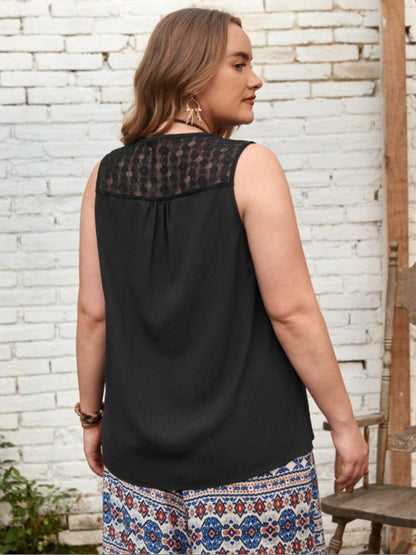 Plus Size V-Neck Tank.