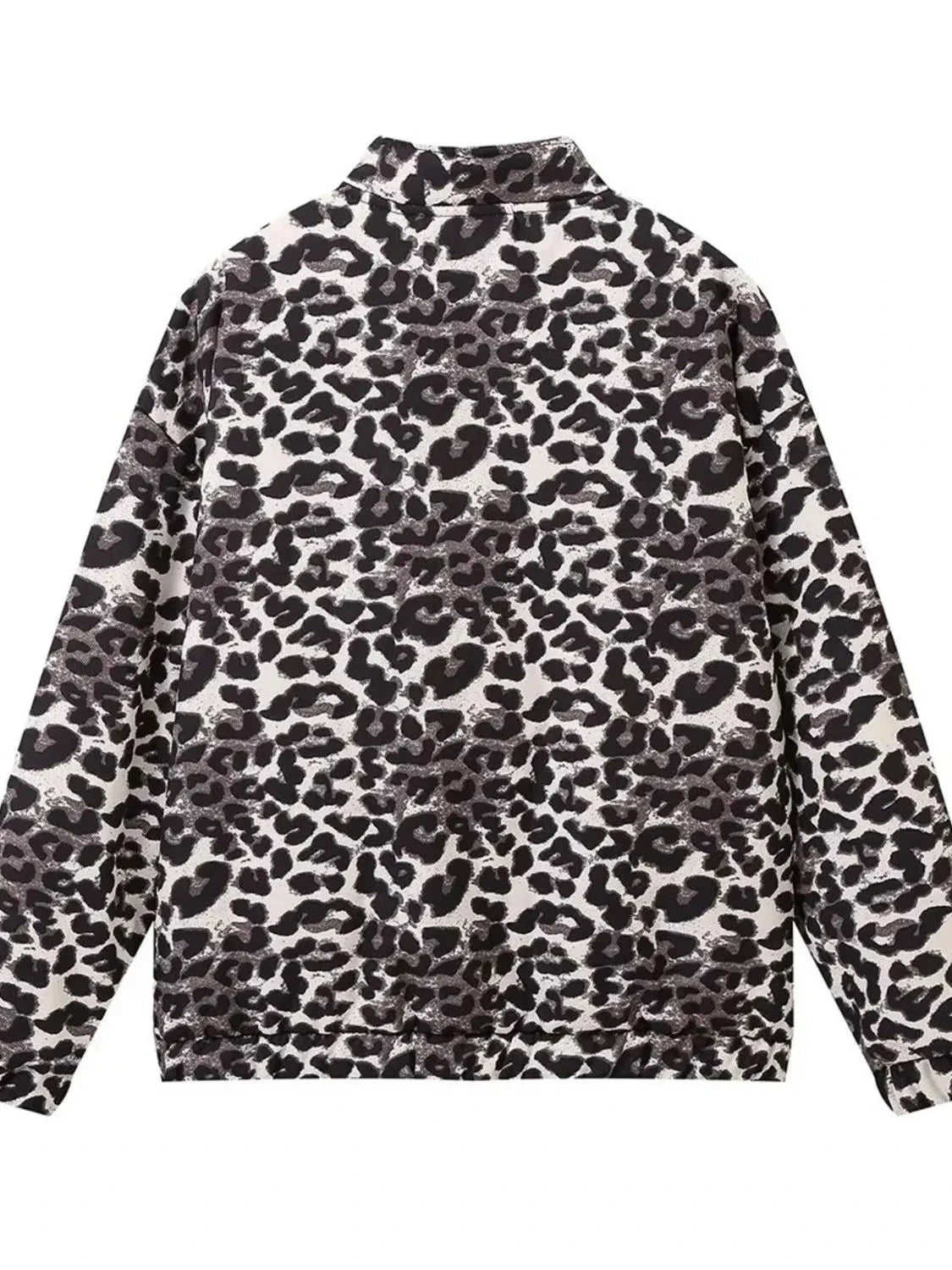 Leopard Print Oversized Bomber Jacket Coco’s Tee Boutique
