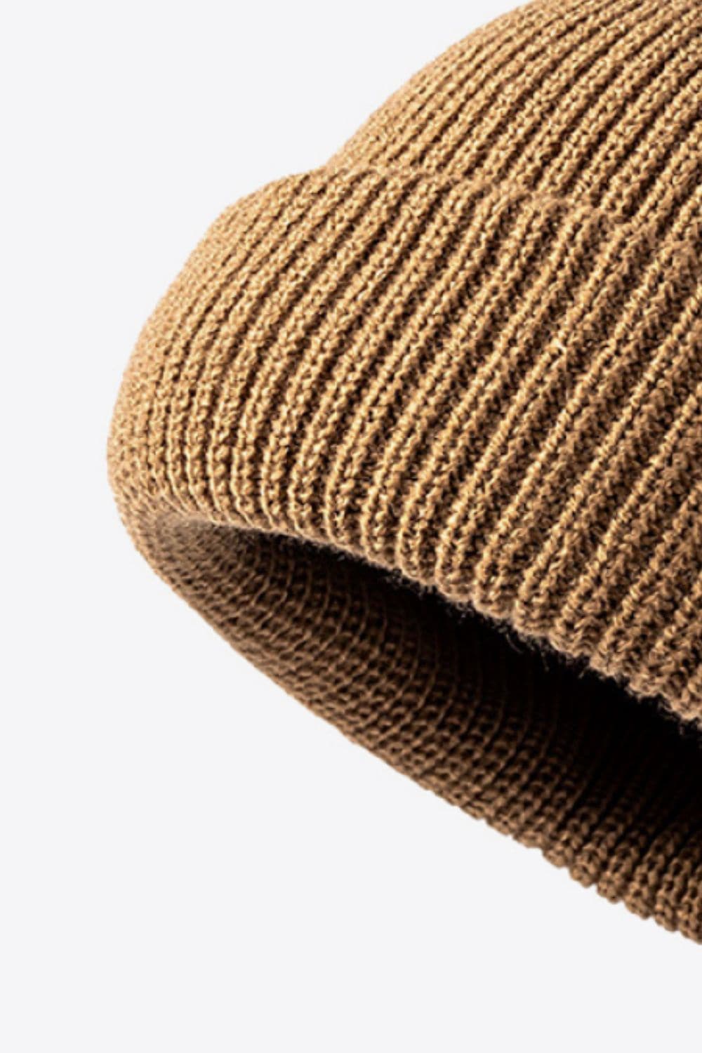 Calling For Winter Rib-Knit Beanie.