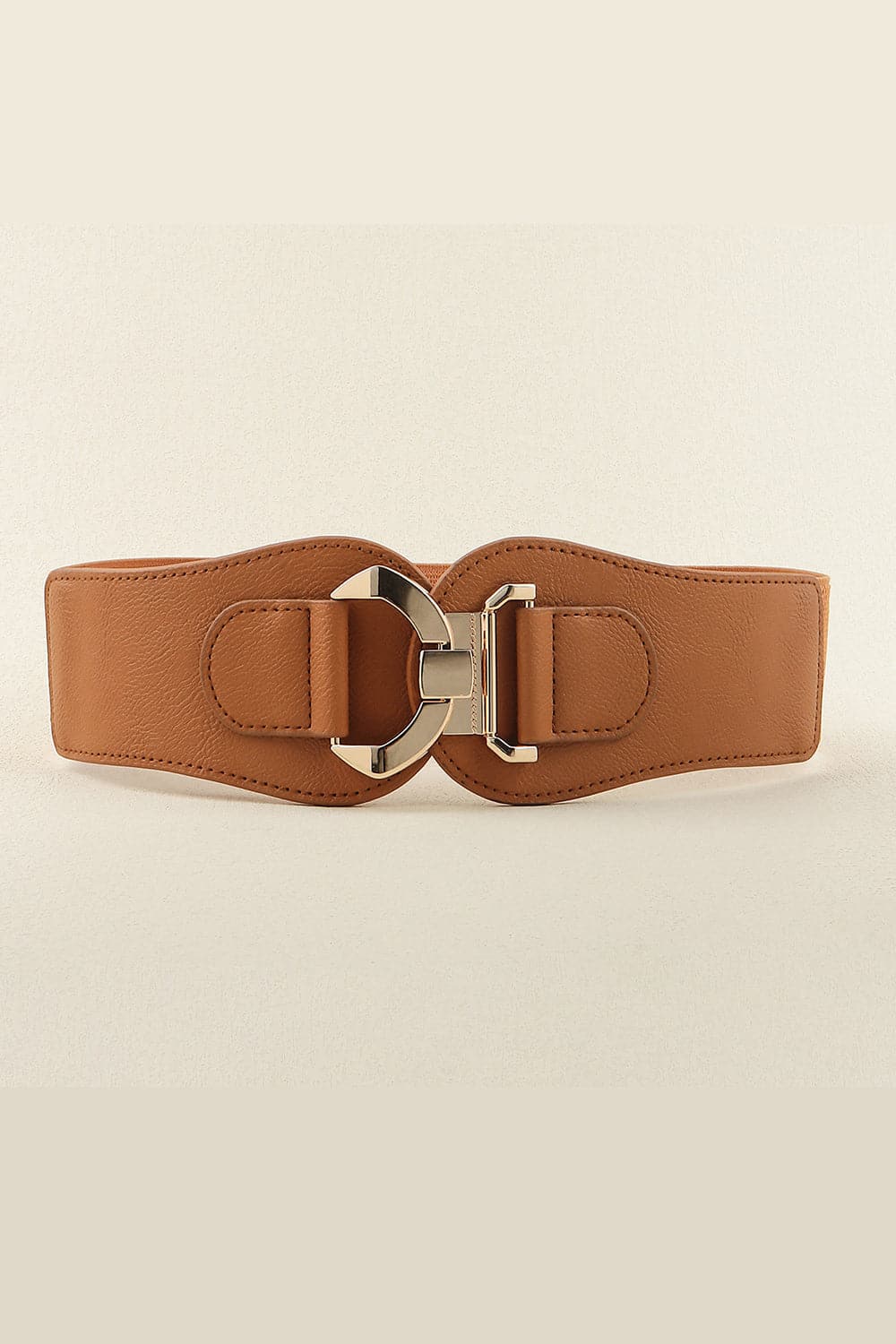 Alloy Buckle Elastic Belt.