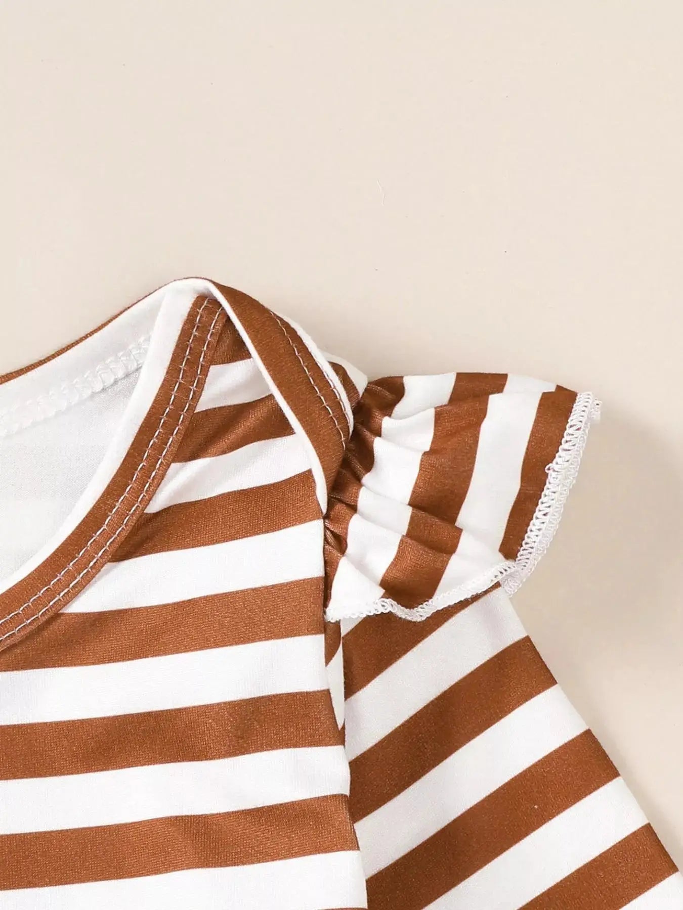 Children's Christmas Bodysuit and Overall Dress Set with Headband Simply Love