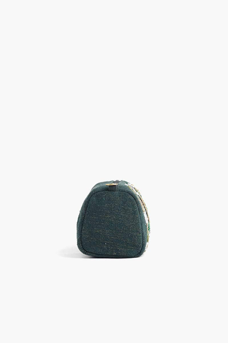 Fly Free Butterfly Travel Pouch Green Embellished Accessory Fitkitty Culture Athleisure Wear, Yoga Wear & Women's Clothing