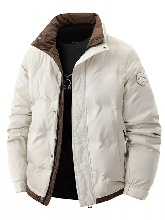 Men's Plus Size Warm Padded Lightweight Coat Simply Love